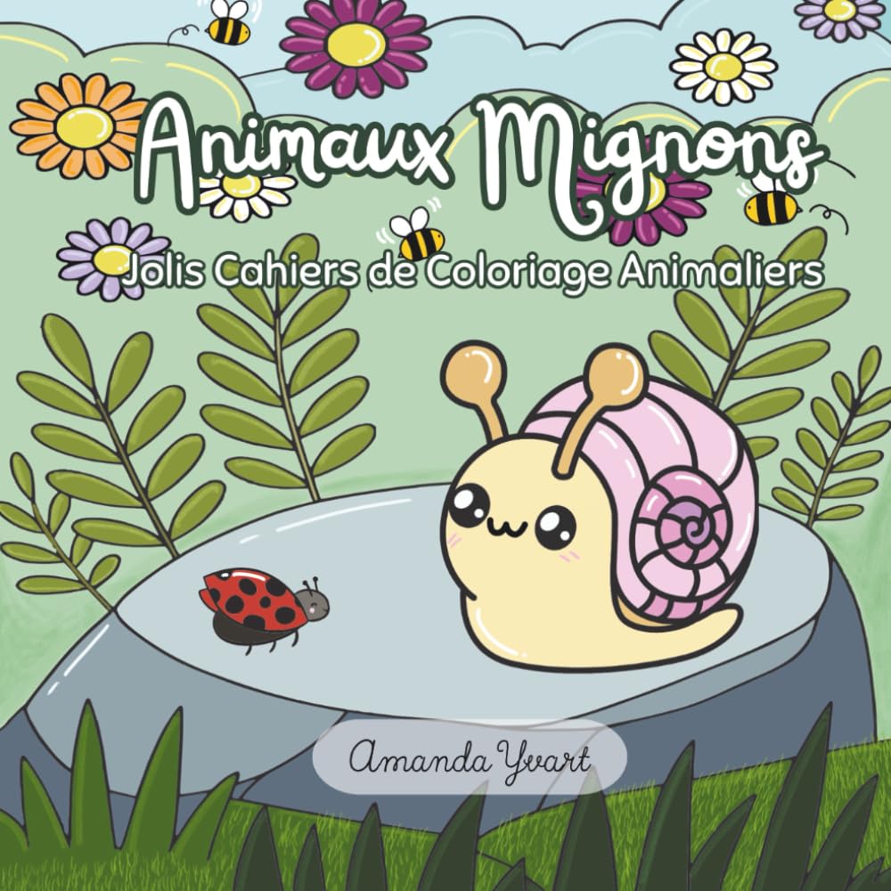 Animaux Mignons: Jolis Cahiers de Coloriage Animaliers book