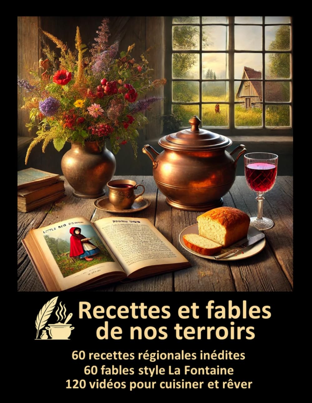 Recettes et fables de nos terroirs: 60 recettes inédites – 60 fables souriantes – 120 vidéos book