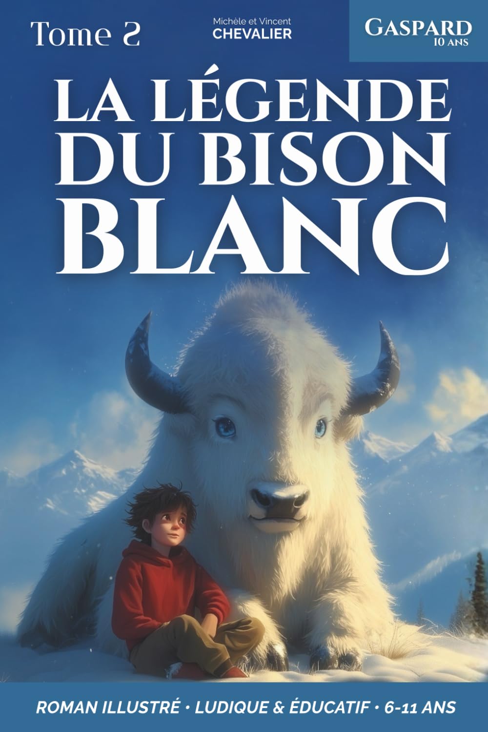 GASPARD, 10 ANS, LA LÉGENDE DU BISON BLANC: Une aventure fantastique chez les Sioux, illustrée, éducative et ludique pour les 6-11 ans ! Un conte inspirant sur le courage et le respect de la nature. Novels & Short Stories