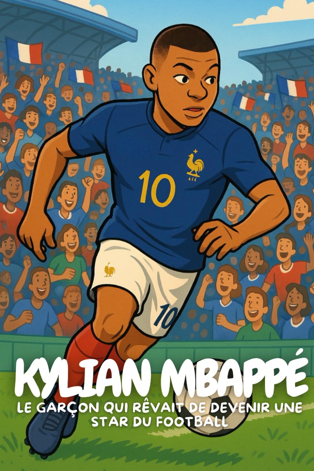 Kylian Mbappe: Une histoire vraie pour les enfants qui aiment le football et les grandes aventures book