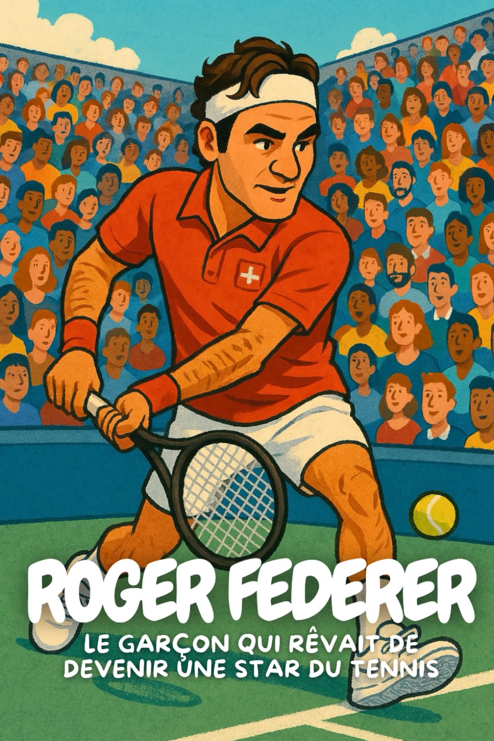 Roger Federer: L’histoire vraie d’un garçon qui a conquis le monde avec sa raquette et son sourire book