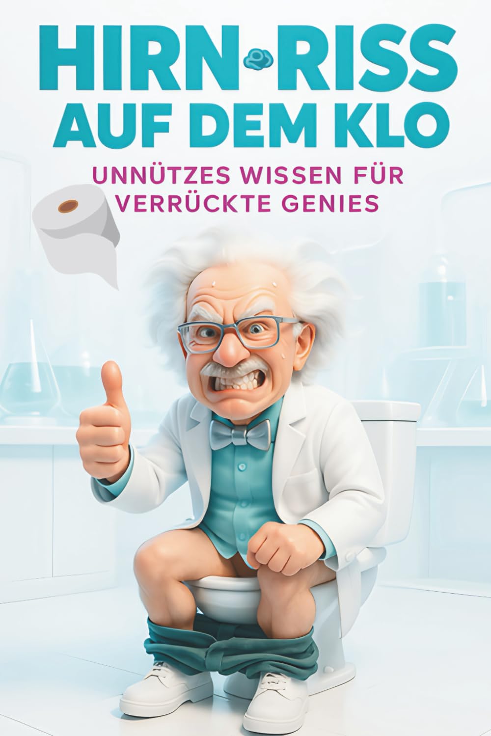 Hirn-Riss auf dem Klo - Unnützes Wissen für verrückte Genies: Das ultimative Geschenk mit über 260 schockierenden Enthüllungen, absurden Erfindungen ... am Rande des Wahnsinns! | Lustiges Klobuch Lifestyle