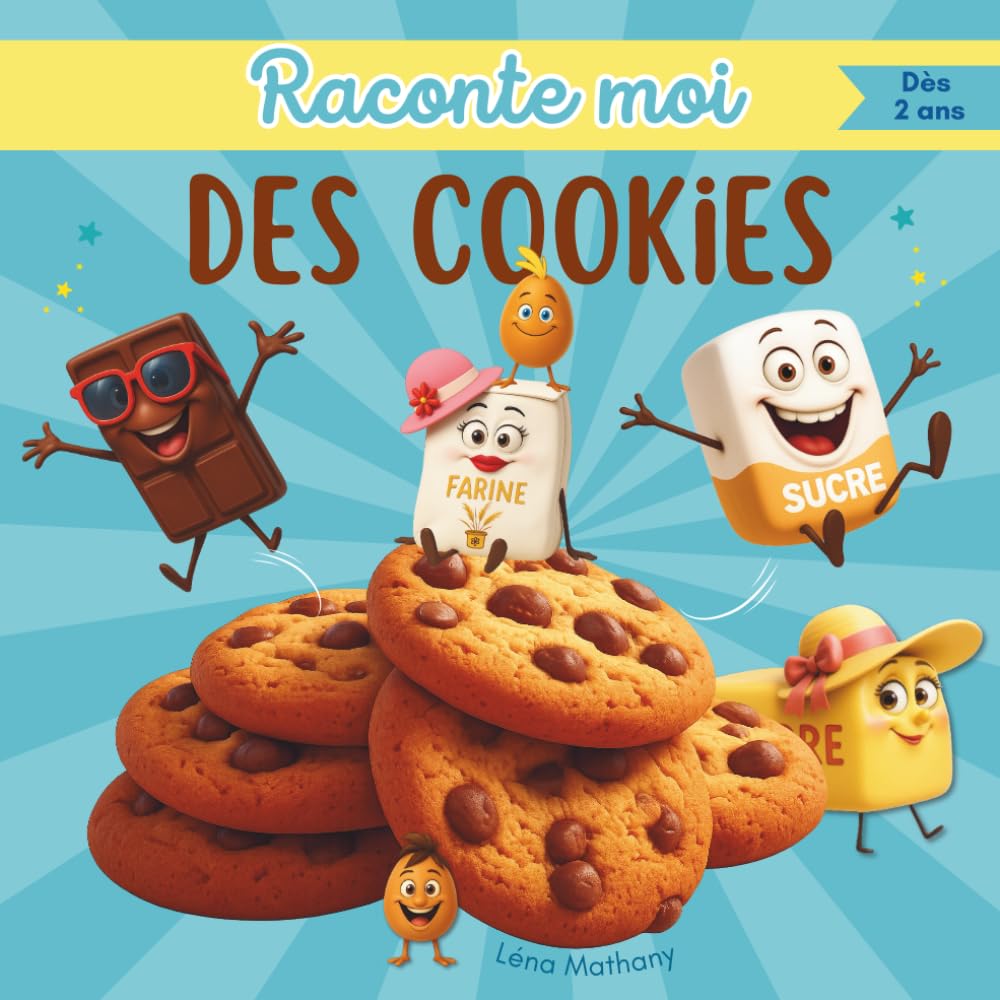 Raconte moi des cookies: Un livre pour enfant qui transforme une recette de cookies en une histoire du soir interactive et amusante pour les enfants de 2 à 8 ans. book