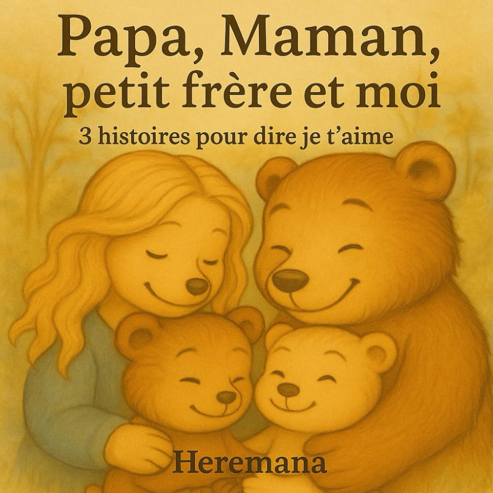 papa, maman, petit frère et moi: 3 contes pour dire je t'aime book