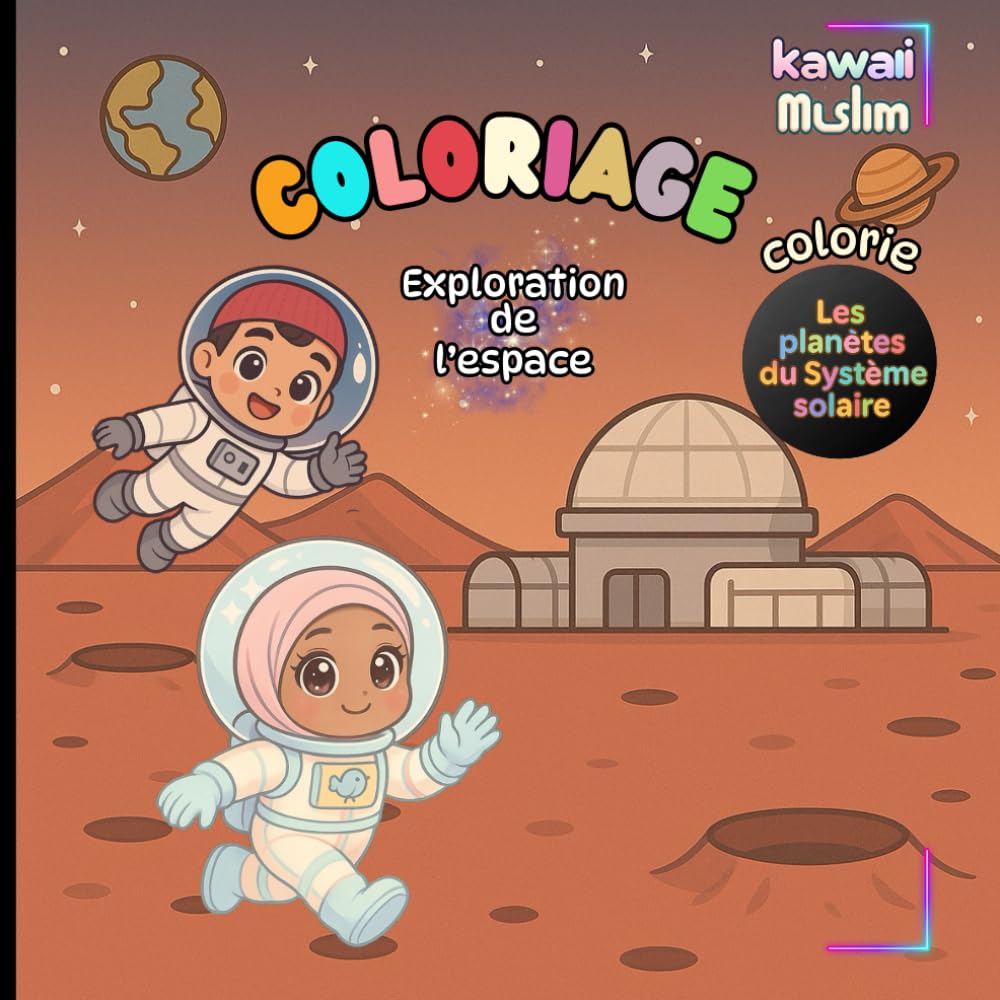 Exploration de l’Espace – Ouvre les Portes du Cosmos en Couleurs book