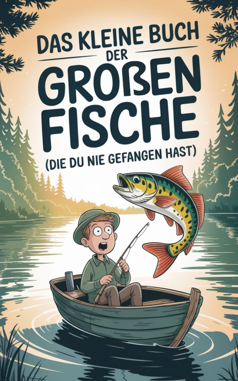 Das Kleine Buch Der Großen Fische (Die Du Nie Gefangen Hast): Das perfekte Geschenk für Angler – 20 Fische & Geschichten, die du nie gefangen hast … aber garantiert weitererzählst Humour & Satire