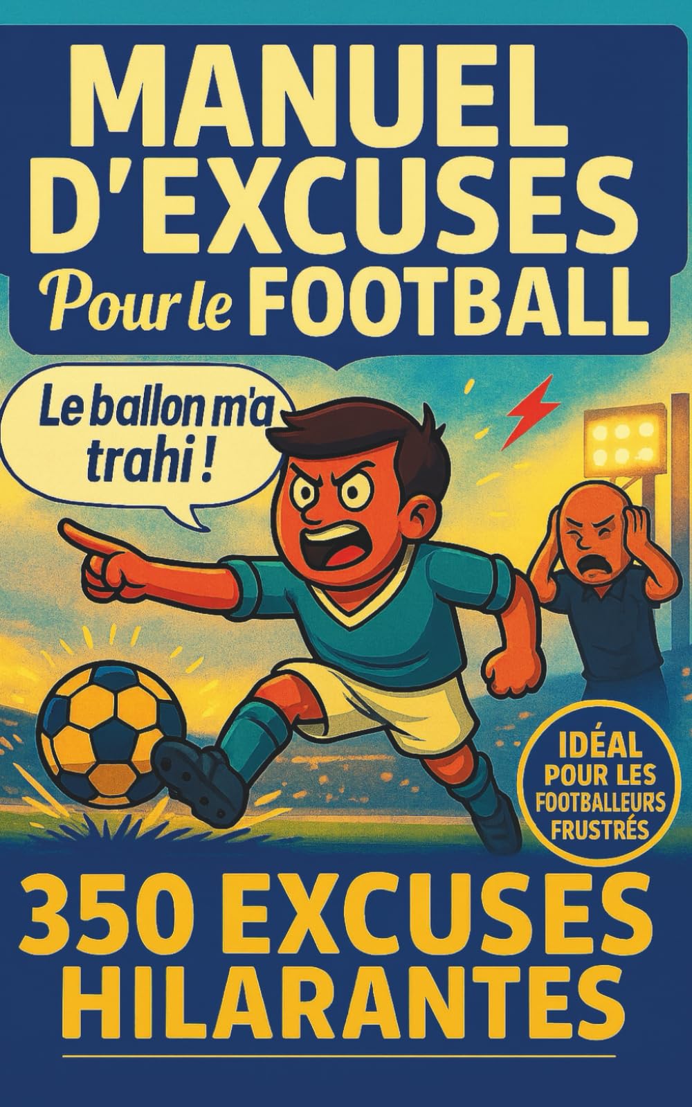 MANUEL D’EXCUSES POUR LE FOOTBALL: 350 EXCUSES BIDONNANTES POUR BRILLER (même si tu joues mal)- Humour garanti pour hommes, femmes et adolescents book