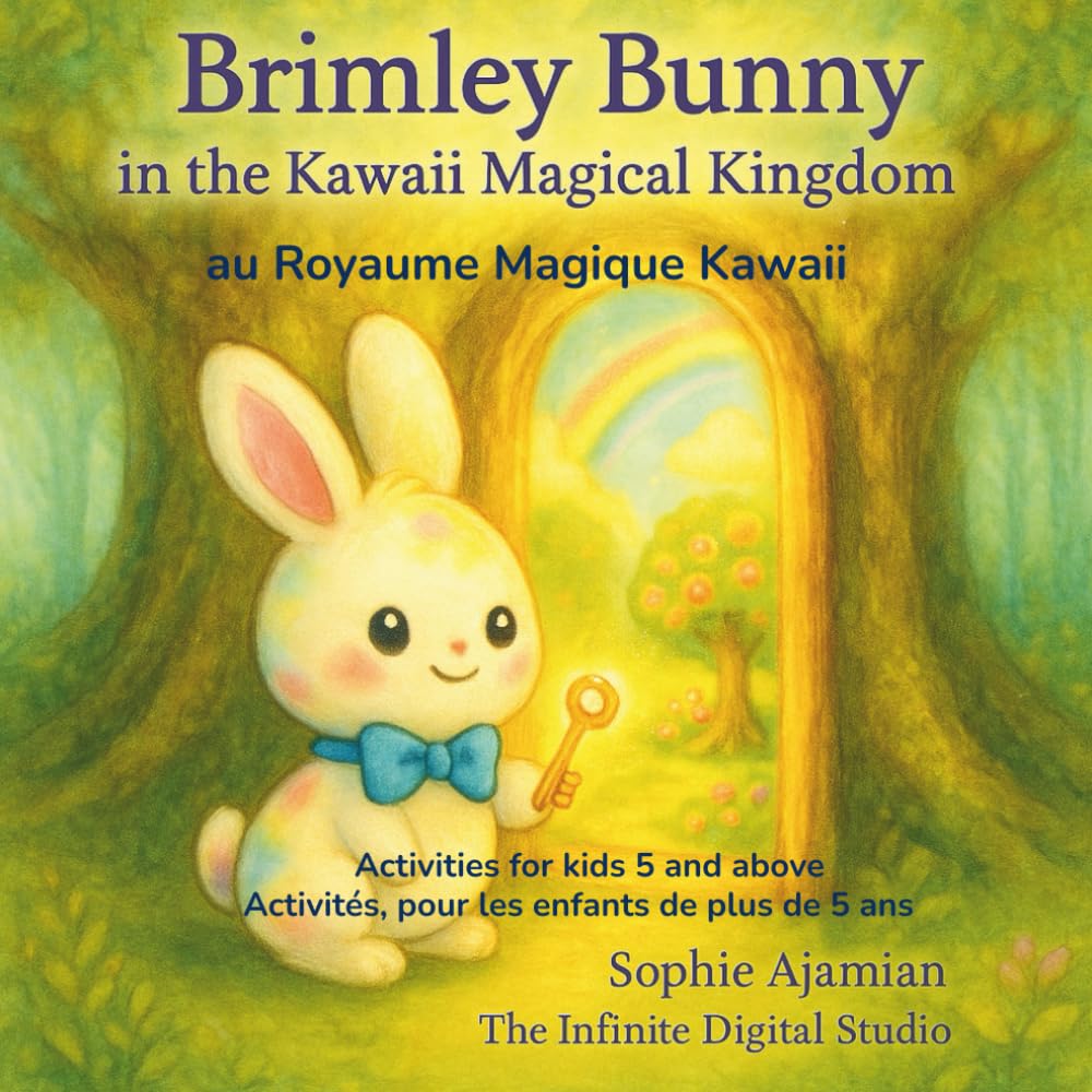 Brimley Bunny in the Kawaii Magical Kingdom - au Royaume Magique Kawaii: A bilingual children’s book with watercolor art, mindful activities, and ... and embracing the beauty of difference book
