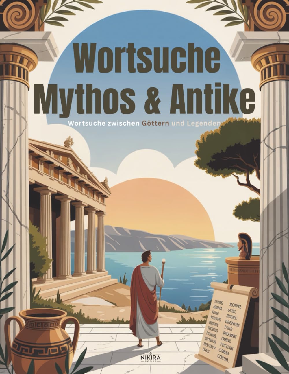 Wortsuche Mythos & Antike: Griechenlands Geheimnisse entschlüsseln | Das große Wortsuchbuch für Erwachsene | Mythologie, Geschichte & Kultur | Leisure & Fun