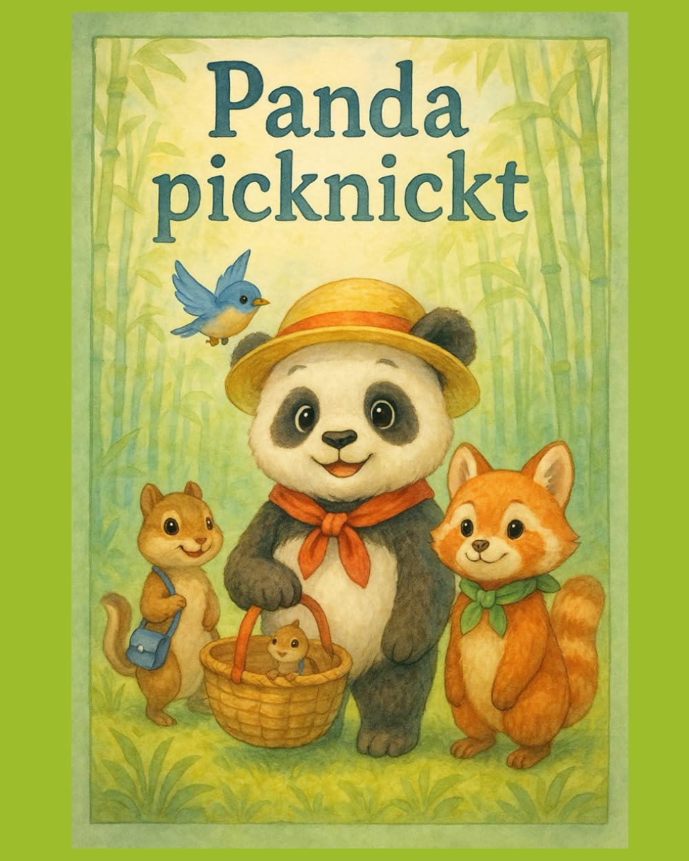 Panda picknickt: Ein fröhliches Wald-Abenteuer für Kinder ab 3 Jahren Novels & Short Stories