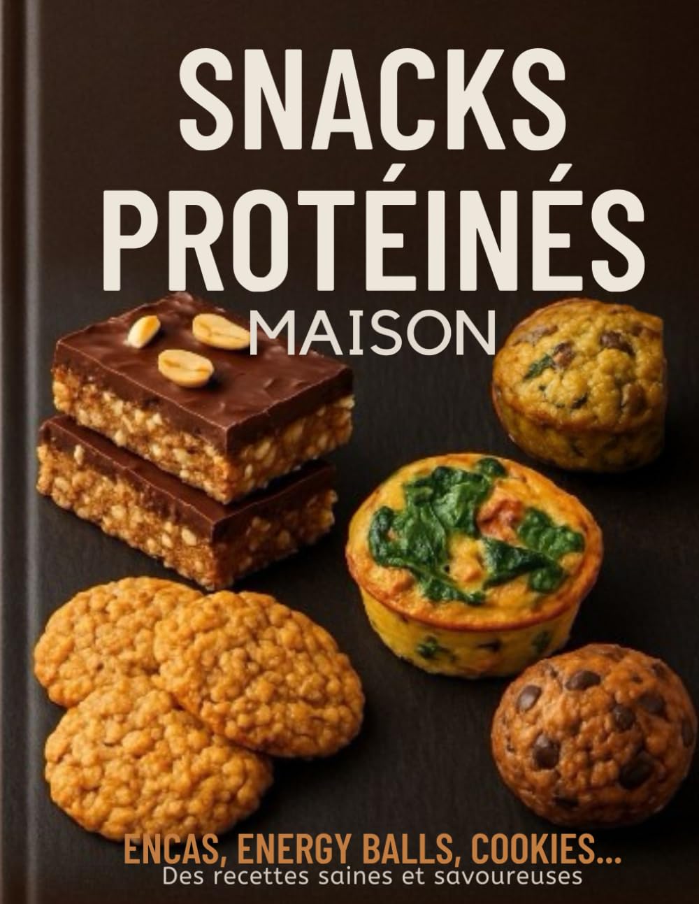 Snacks Protéinés Maison – Encas, Énergy Balls, Cookies...: 60 recettes simples, riches en protéines, parfaites pour sportifs, gourmands et adeptes du fait-maison. book