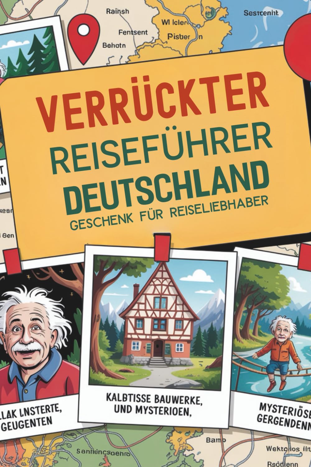Verrückter Reiseführer Deutschland - Geschenk Für Reiseliebhaber: Mit Herz Humor und Reiselust tolle Kurztrips entdecken Hobbies & Crafts