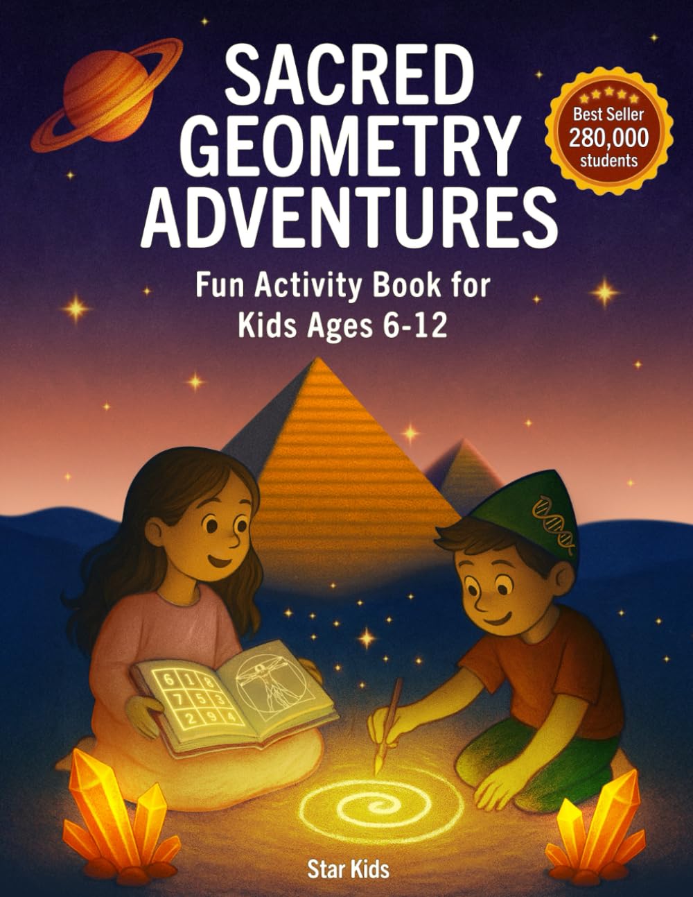 Sacred Geometry Adventures: A Magical Activity Book of Mandalas, Nature Patterns, and Ancient Symbols for Conscious Kids (Ages 6–12) Tiptoi & Games