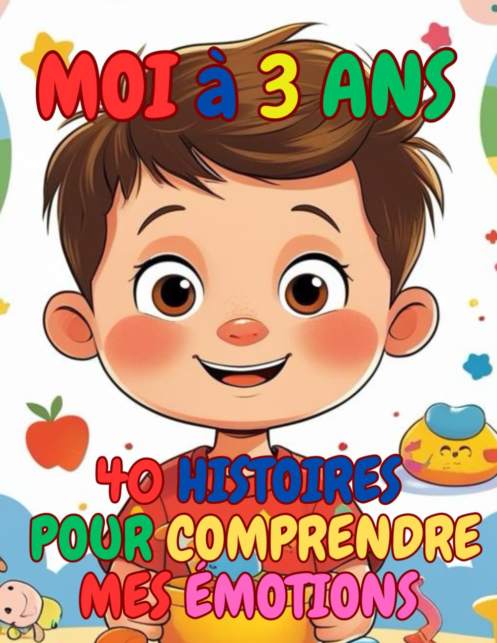Moi à 3 ans: 40 histoires pour comprendre mes émotions – Livre illustré pour enfants et parents, sur les colères, les câlins, les frustrations et les petites grandes joies du quotidien book