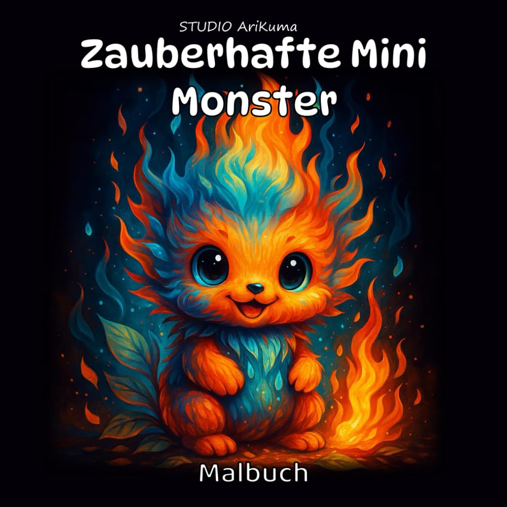 Zauberhafte Mini Monster: Ein süßes Ausmalbuch für Erwachsene, Jugendliche und Kinder ab 4 Jahren, mit niedlichen Monster-Illustrationen – ideal zum Entspannen, Malen und Kreativsein und Stessabbau Novels & Short Stories