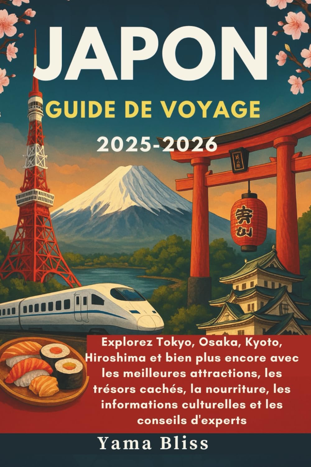 JAPON GUIDE DE VOYAGE 2025-2026: Tokyo, Osaka, Kyoto, Hiroshima et bien plus encore avec les meilleures attractions, les trésors cachés, la nourriture, les informations culturelles et les conseils Travel Guides