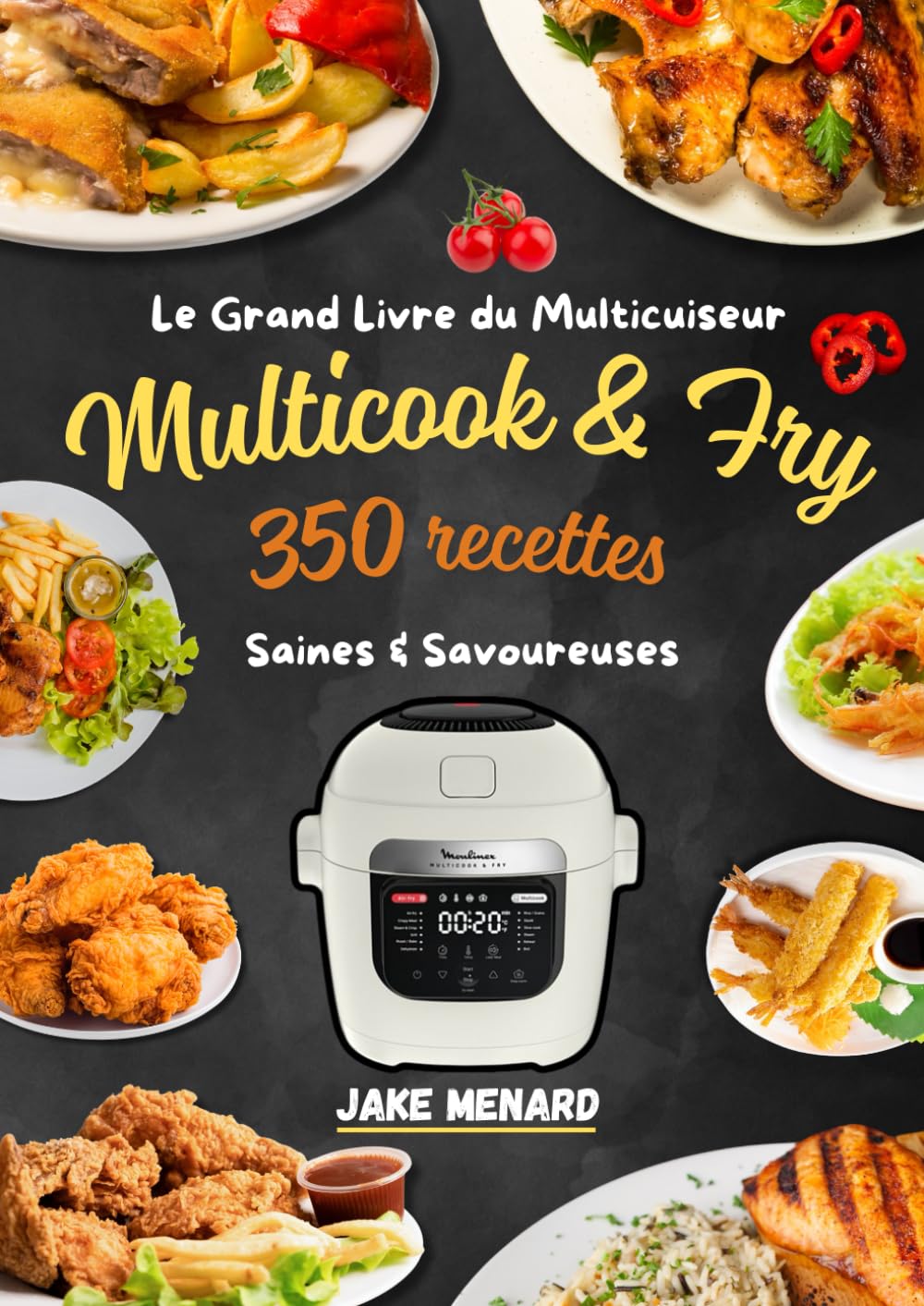 Le Grand Livre du Multicuiseur Multicook & Fry – 350 Recettes Saines & Savoureuses book