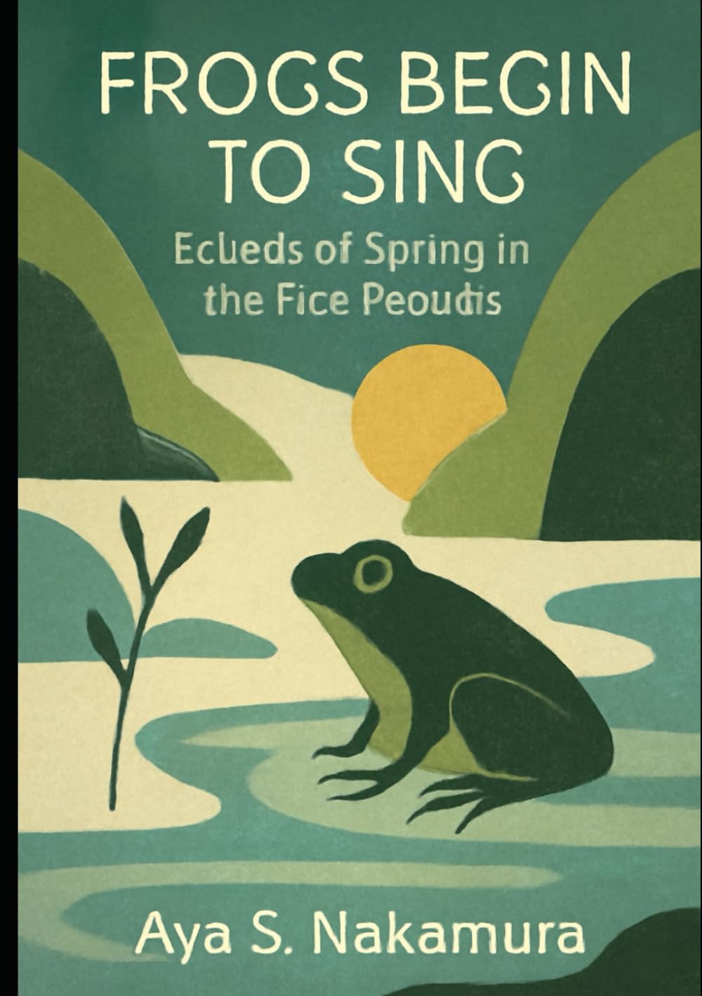 Frogs Begin to Sing: Echoes of Spring in the Rice Paddies Dark Fantasy