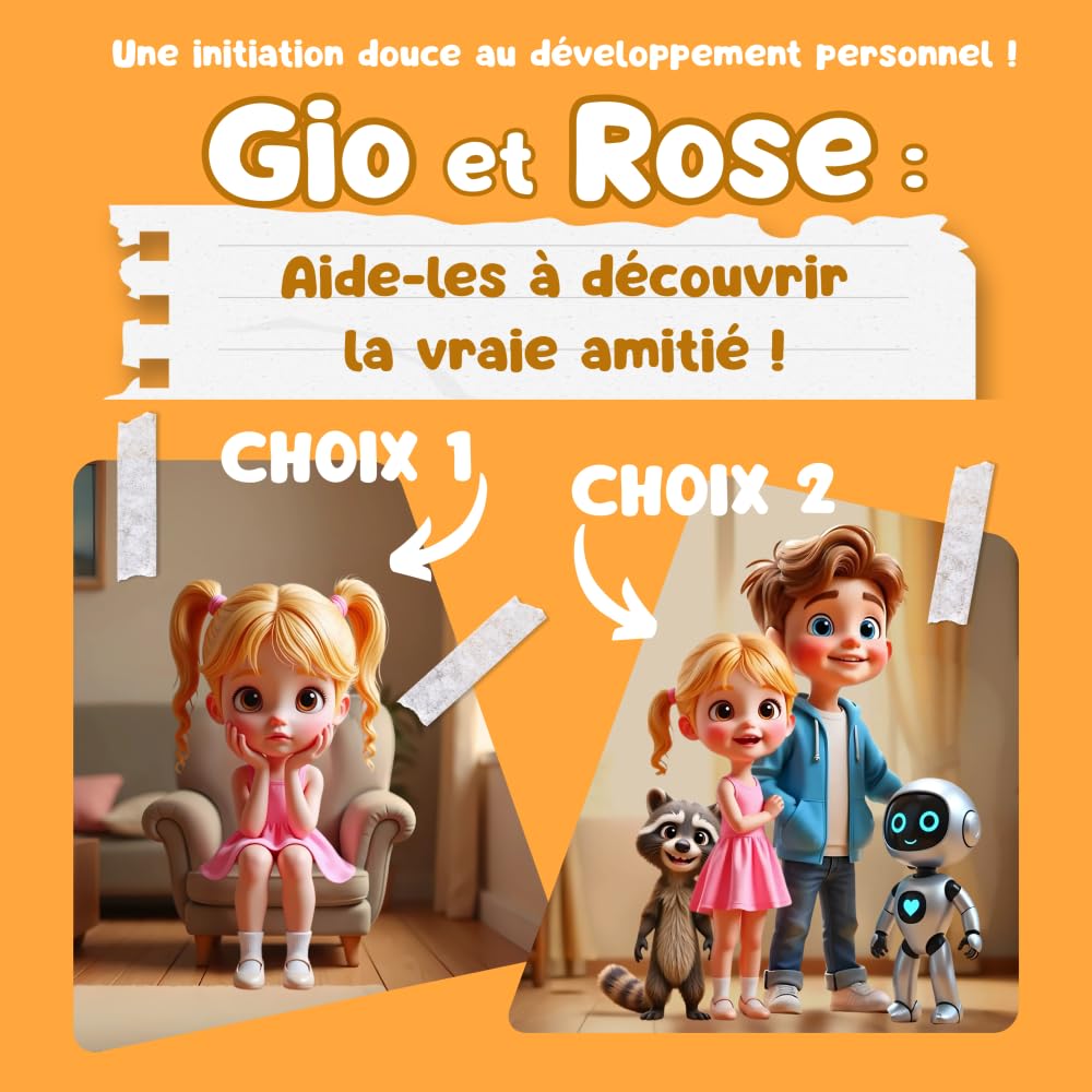 Gio et Rose: Aide-les à découvrir la vraie amitié ! book