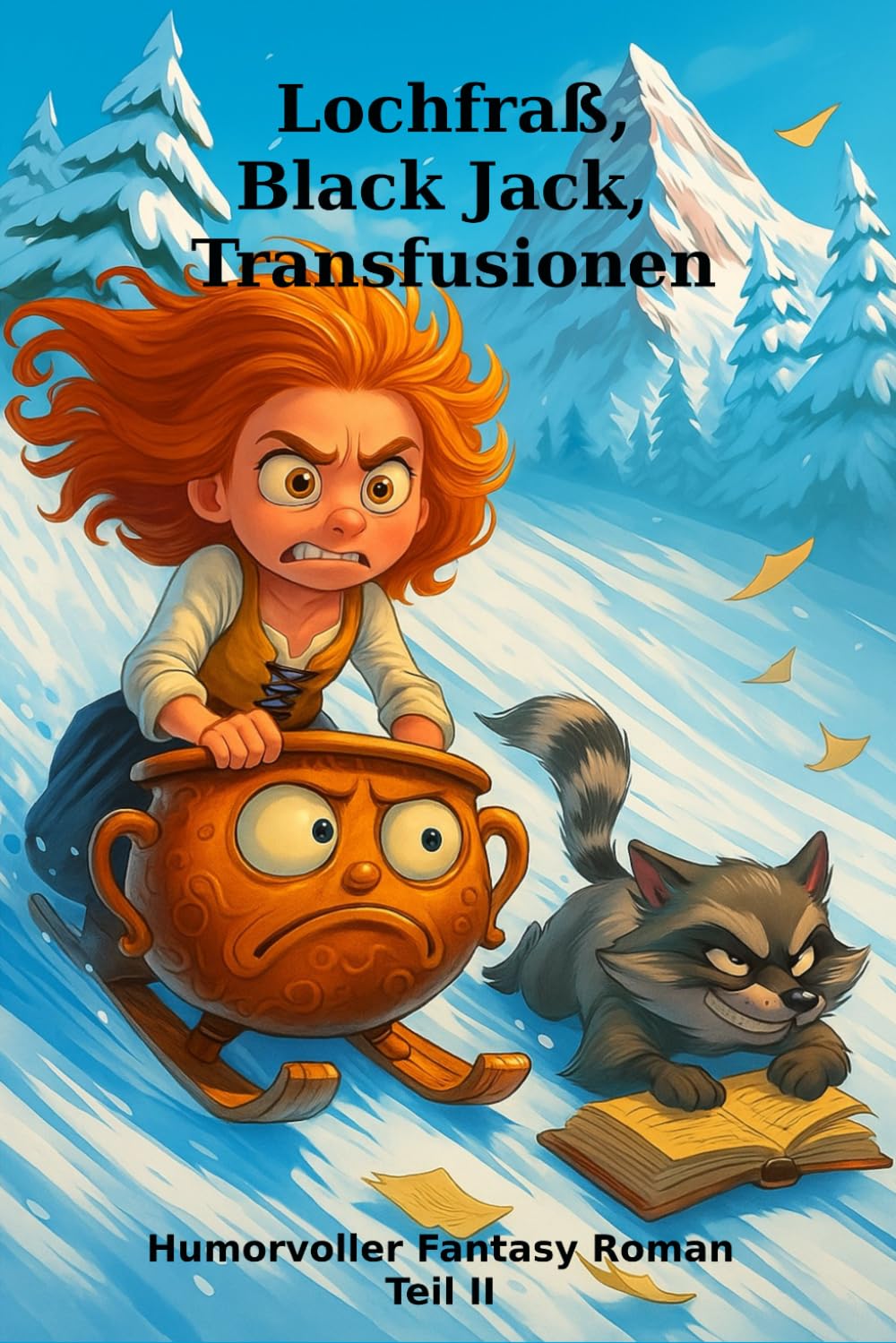 Lochfraß, Black Jack, Transfusionen | Ein humorvoller Fantasy Roman Teil II (Das Kessel-Kompendium, Band 2) Action & Adventure