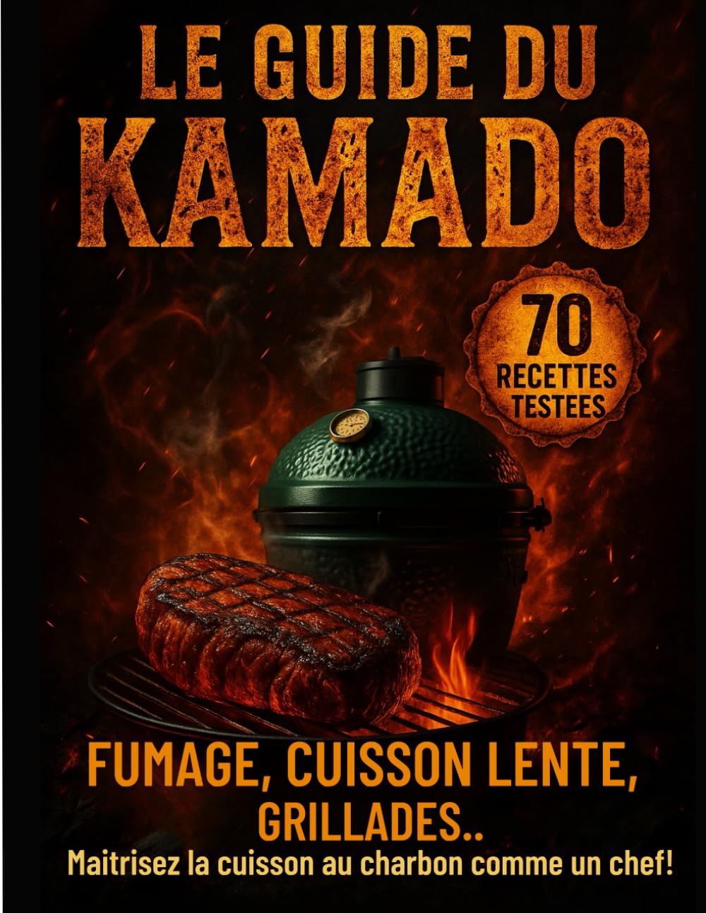 Le Guide du Kamado - 70 recettes testées: Exploiter tout le potentiel de votre Kamado book