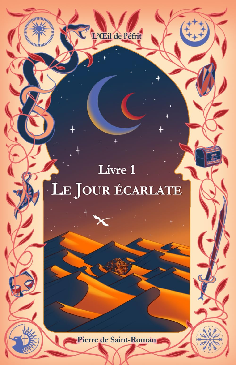 L'Oeil de l'éfrit 1 - Le Jour écarlate book