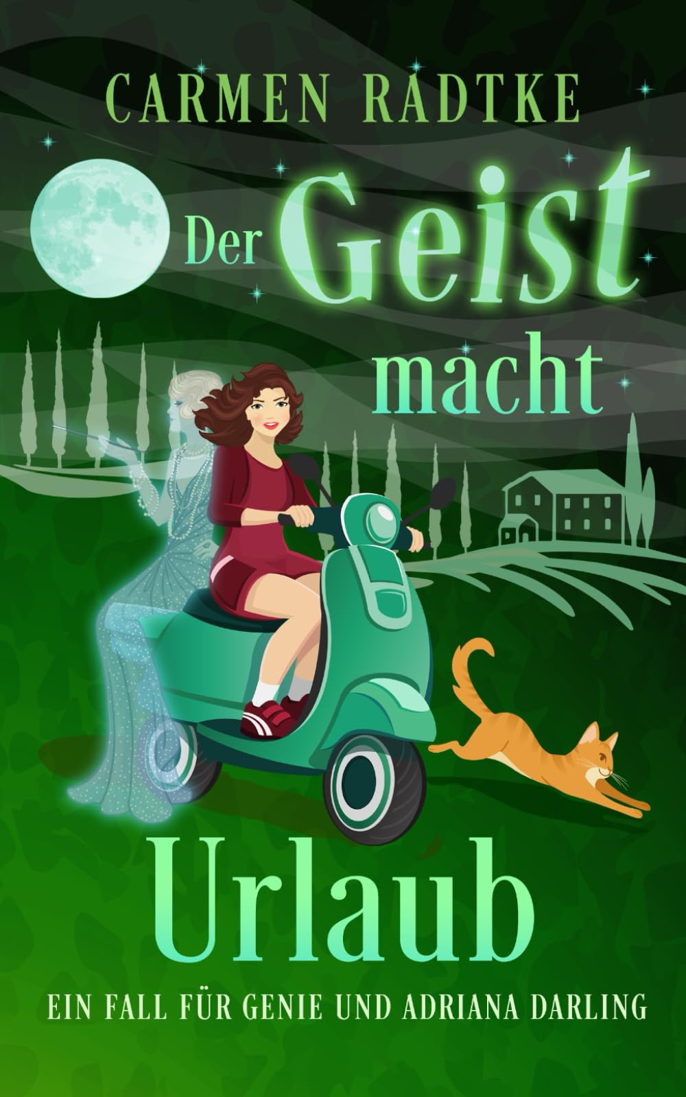 Der Geist macht Urlaub (ein Cosy-Krimi): Ein Fall für Genie und Adriana Darling Humour & Satire