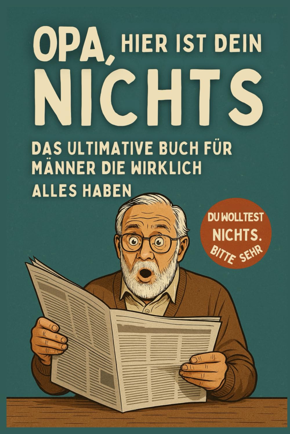 OPA, Hier ist Dein Nichts: Das ultimative Geschenk für alle Großeltern die schon alles haben. Science