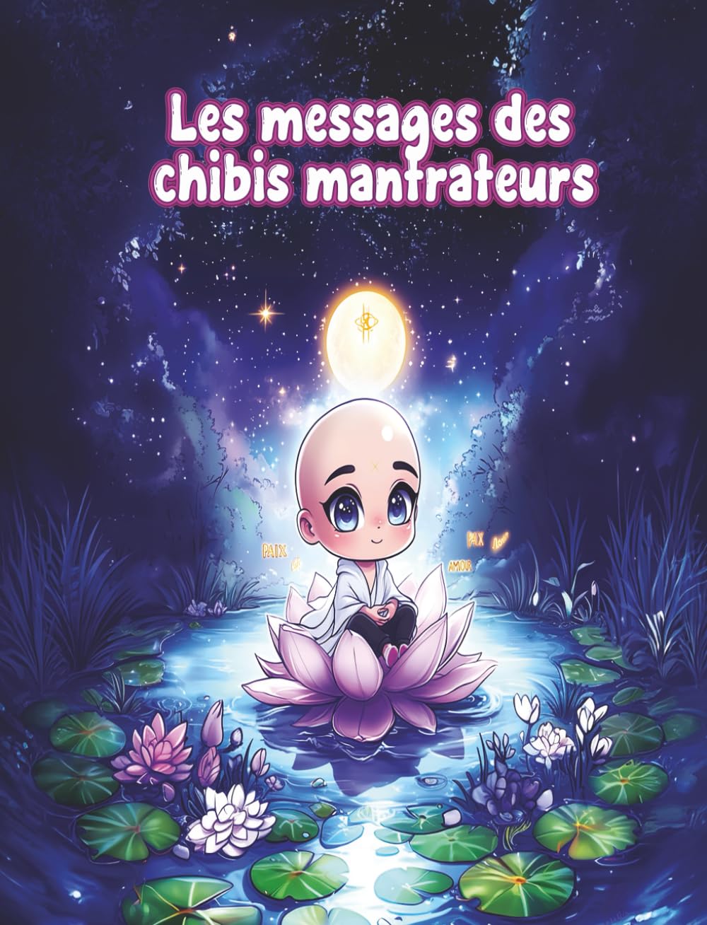 les messages des chibis mantrateur: Un mot divinatoire, un mantra, un coloriage pour illuminer chacune de vos journées. book