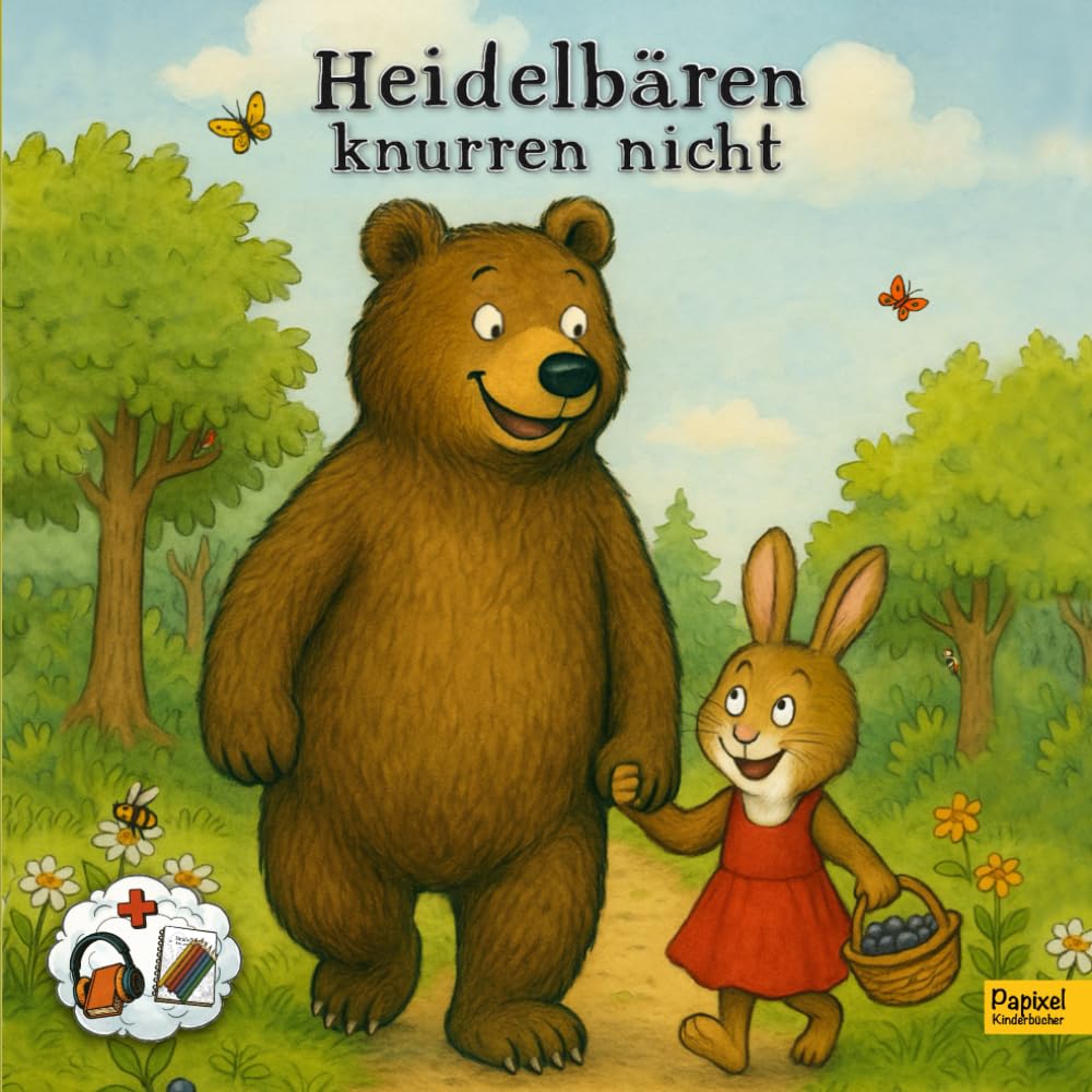 Heidelbären knurren nicht: Eine warmherzige Geschichte über Mut und Freundschaft in Reimen für Kinder ab 3 Jahren Non-fiction