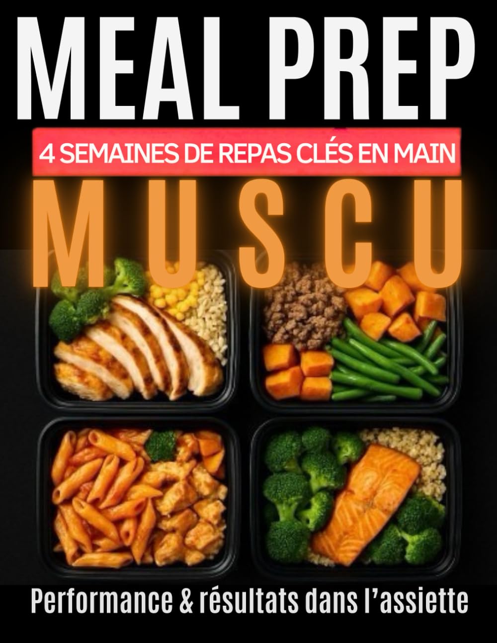 MEAL PREP MUSCU – 4 semaines de repas clés en main: Guide simple et protéiné pour pratiquants sérieux book