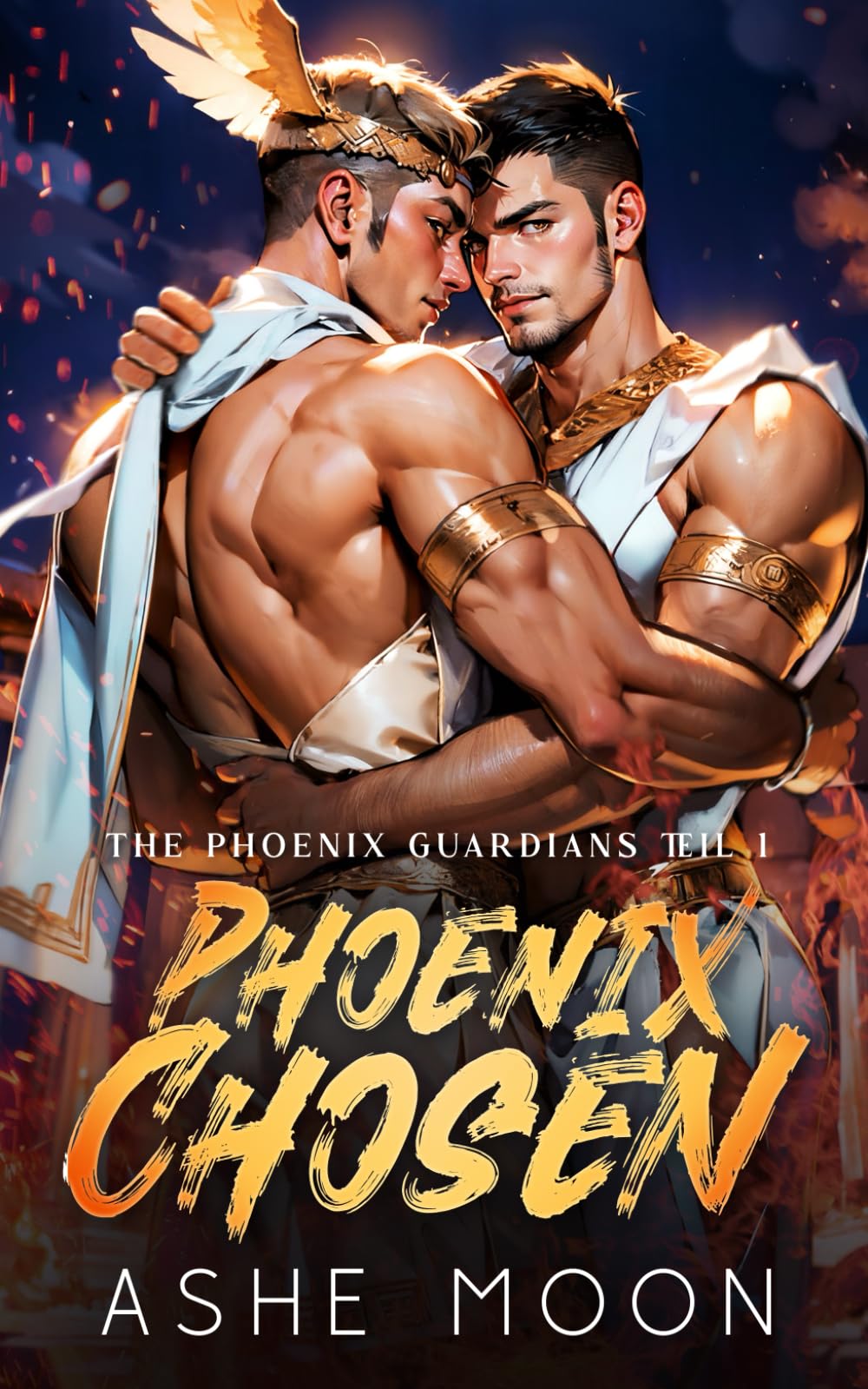 Phoenix Chosen: Ein Gay Mpreg-Portal-Romantasy-Abenteuer (The Phoenix Guardians, Band 1) LGBTQ+
