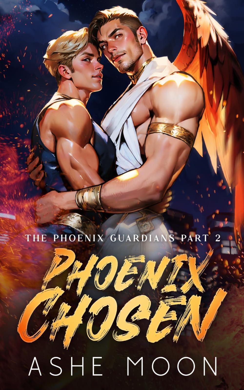 Phoenix Chosen: Ein Gay Mpreg-Portal-Romantasy-Abenteuer (The Phoenix Guardians, Band 2) LGBTQ+