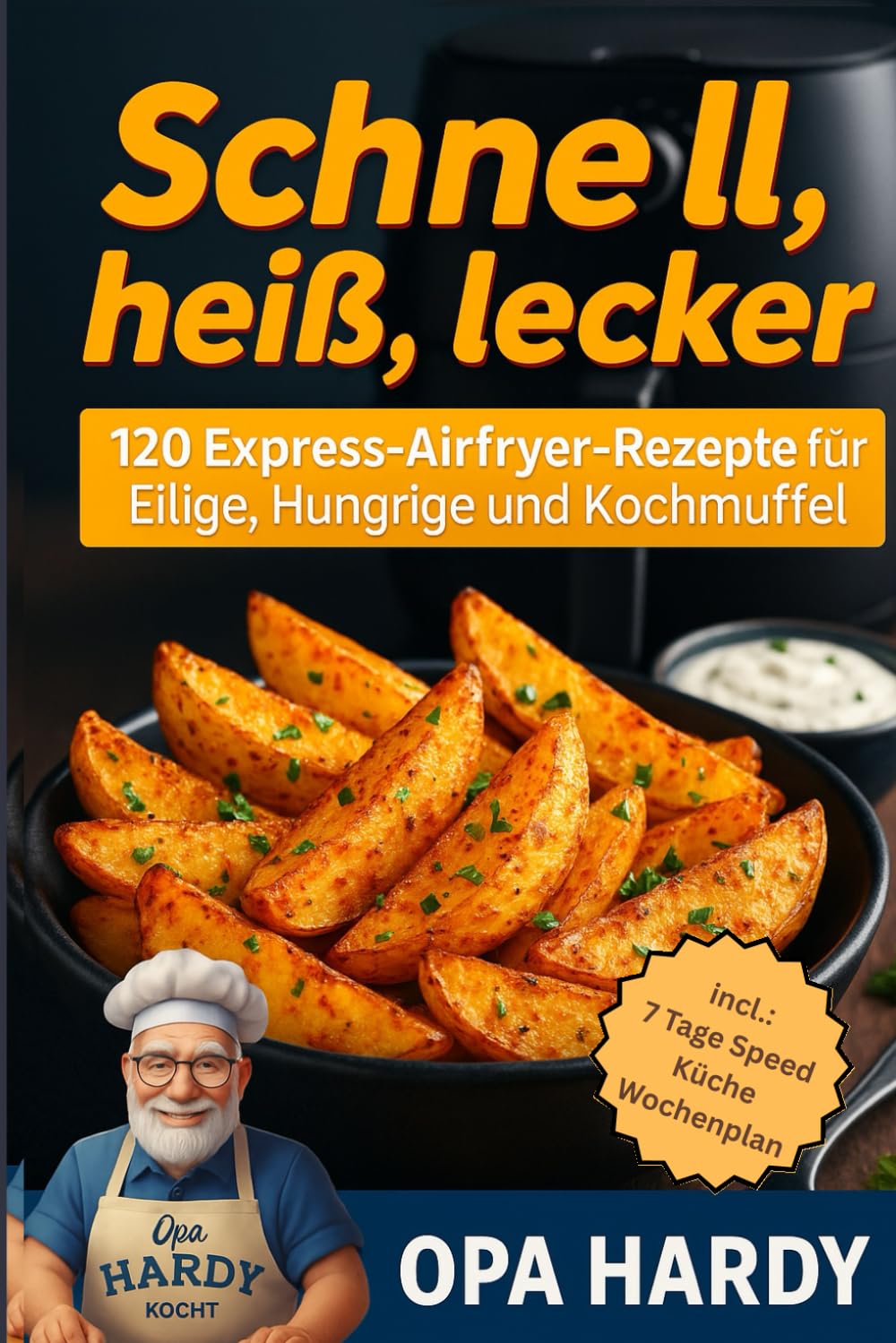 Schnell, Heiß, Lecker: 120 Express - Airfryer - Rezepte für Eilige, hungrige und Kochmuffel Cooking & Enjoying