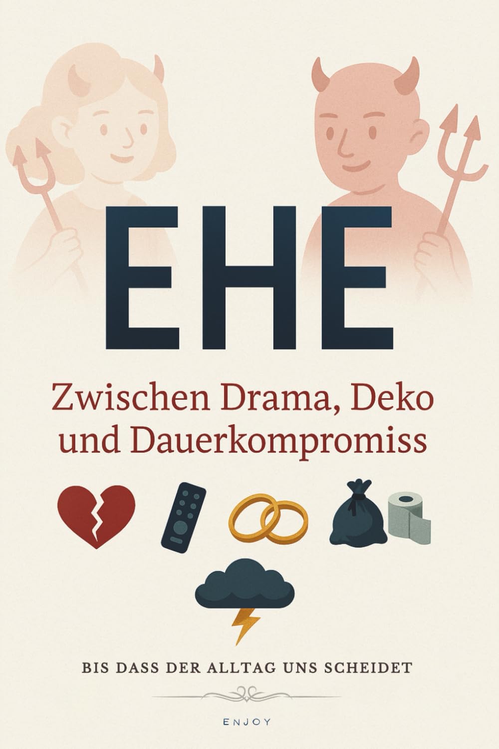 EHE – Zwischen Drama, Deko und Dauerkompromiss: Schonungslos ehrlich, herrlich sarkastisch – das ideale Geschenk für Paare, Eheleute, Mann & Frau in Partnerschaft Partnership & Love