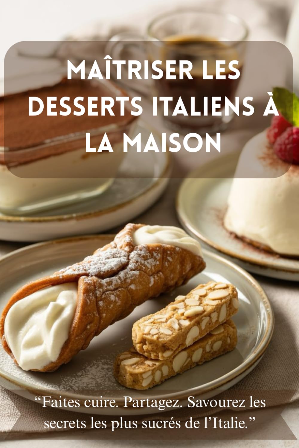 Maîtriser les desserts italiens à la maison: “Recettes intemporelles et douceurs traditionnelles venues du cœur de l’Italie” book