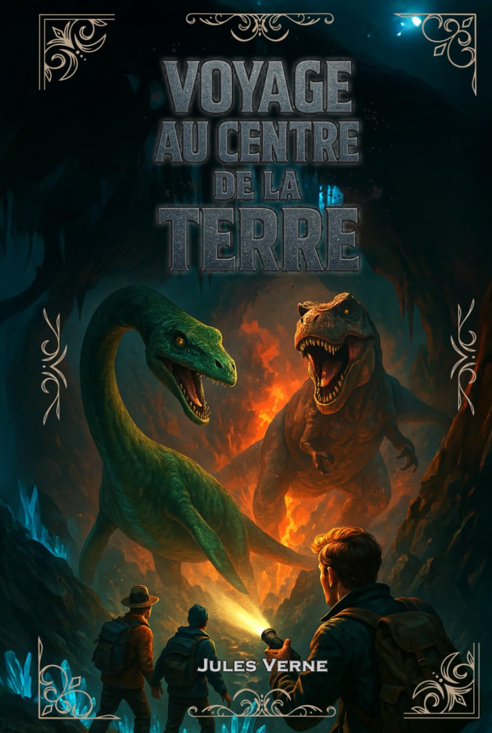 Voyage au centre de la Terre: Edition premium illustrée et annotée book