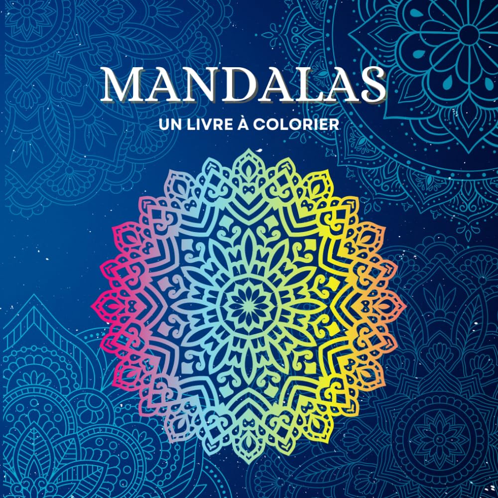 Mandalas Sérénité – 40 Coloriages Faciles & Relaxants: Mandalas aux lignes épaisses avec citations inspirantes pour apaiser l'esprit et se détendre book