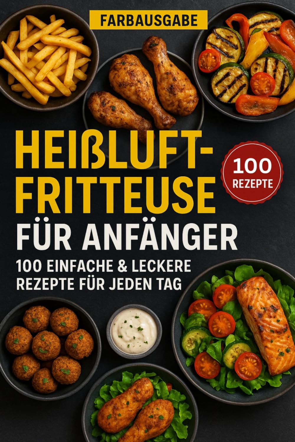 Heißluftfritteuse für Anfänger: 100 einfache & leckere Rezepte für jeden Tag Cooking & Enjoying