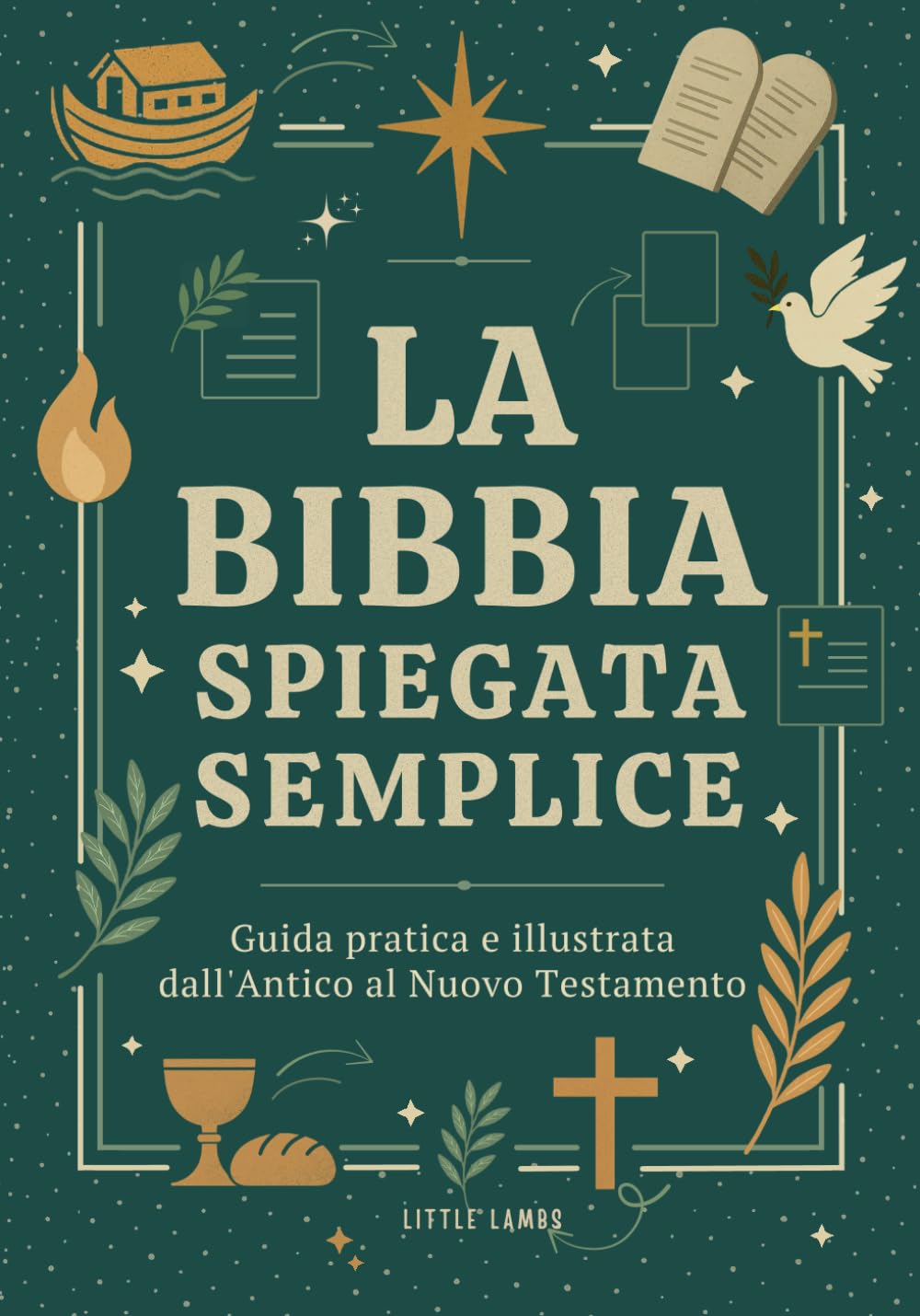 La Bibbia Spiegata Semplice: Guida Pratica e Illustrata dall'Antico al Nuovo Testamento (Per Giovani e Adulti) book