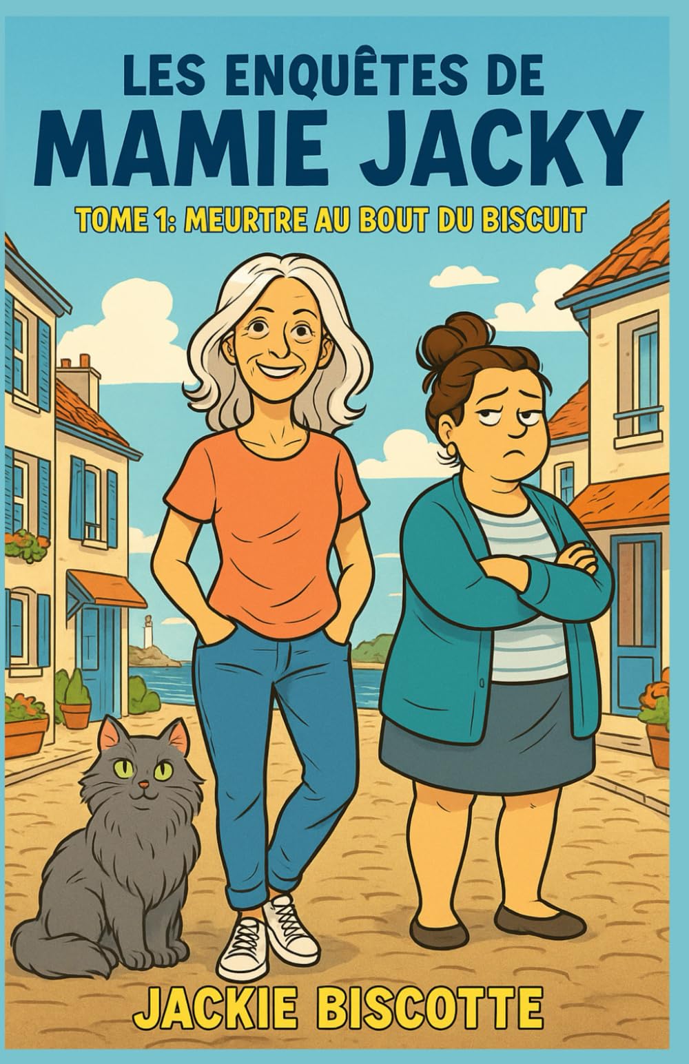 Les Enquêtes de Mamie Jacky Tome 1 : Meurtre au Bout du Biscuit: Un cosy mystery plein d’humour, de suspense et de chaleur humaine avec une saveur 100% française. book
