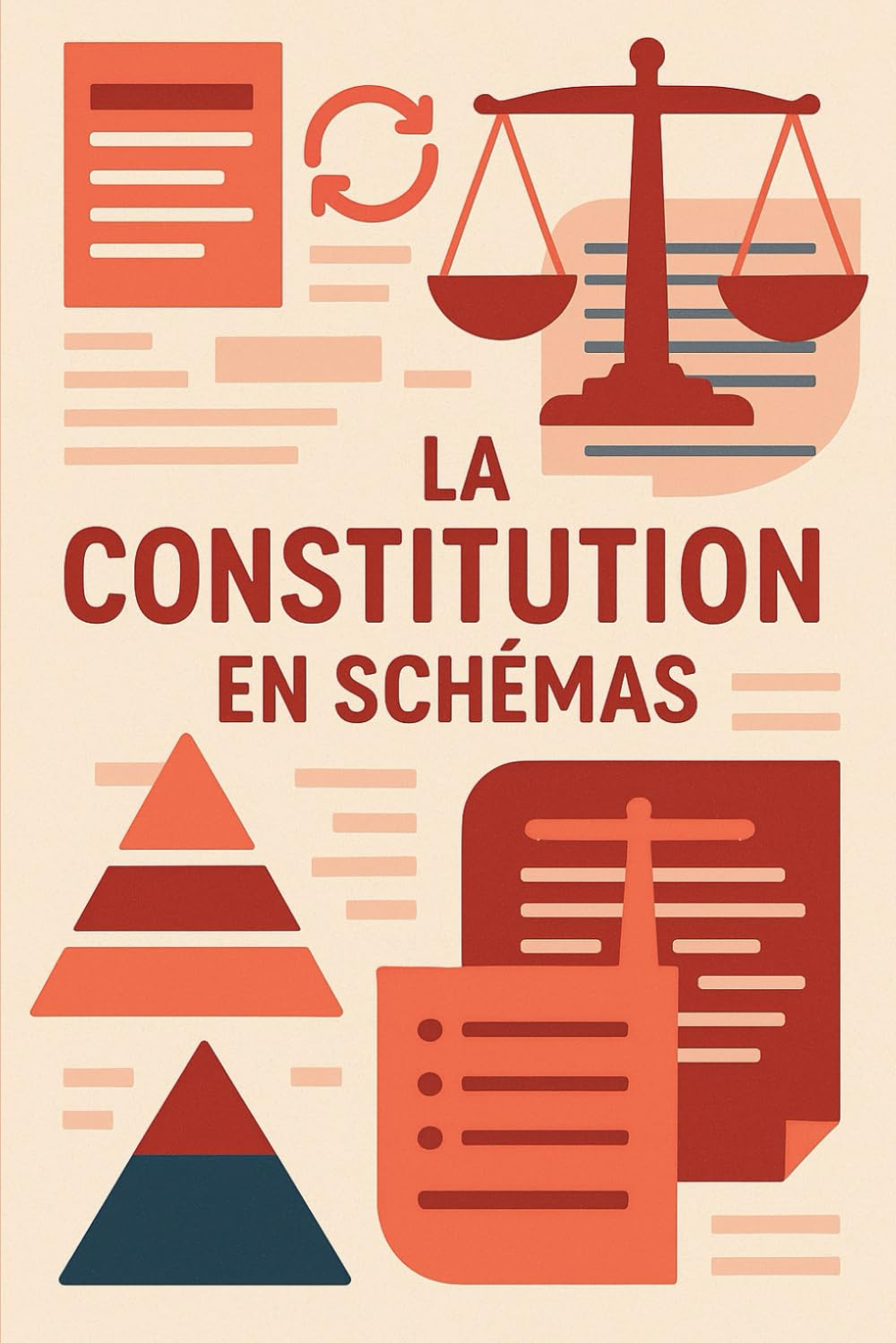 La Constitution en schémas: Une méthode visuelle pour comprendre le droit constitutionnel et la Constitution française book