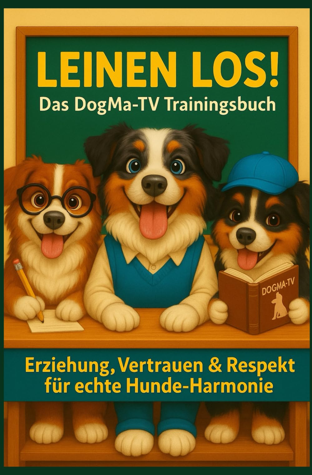 LEINEN LOS! Das DogMa-TV Trainingsbuch: Erziehung, Verständnis & Respekt für echte Hunde-Harmonie: Wie ich mit meinen Aussies gewachsen bin. Contemporary literature Books