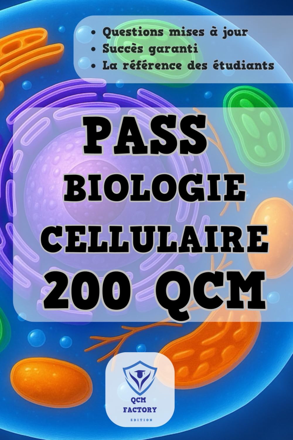 Biologie Cellulaire: 200 QCM pour vos Examens de Pass Médecine et L1 Santé (LAS) : Entraînez-vous sur le programme de première année de Médecine book