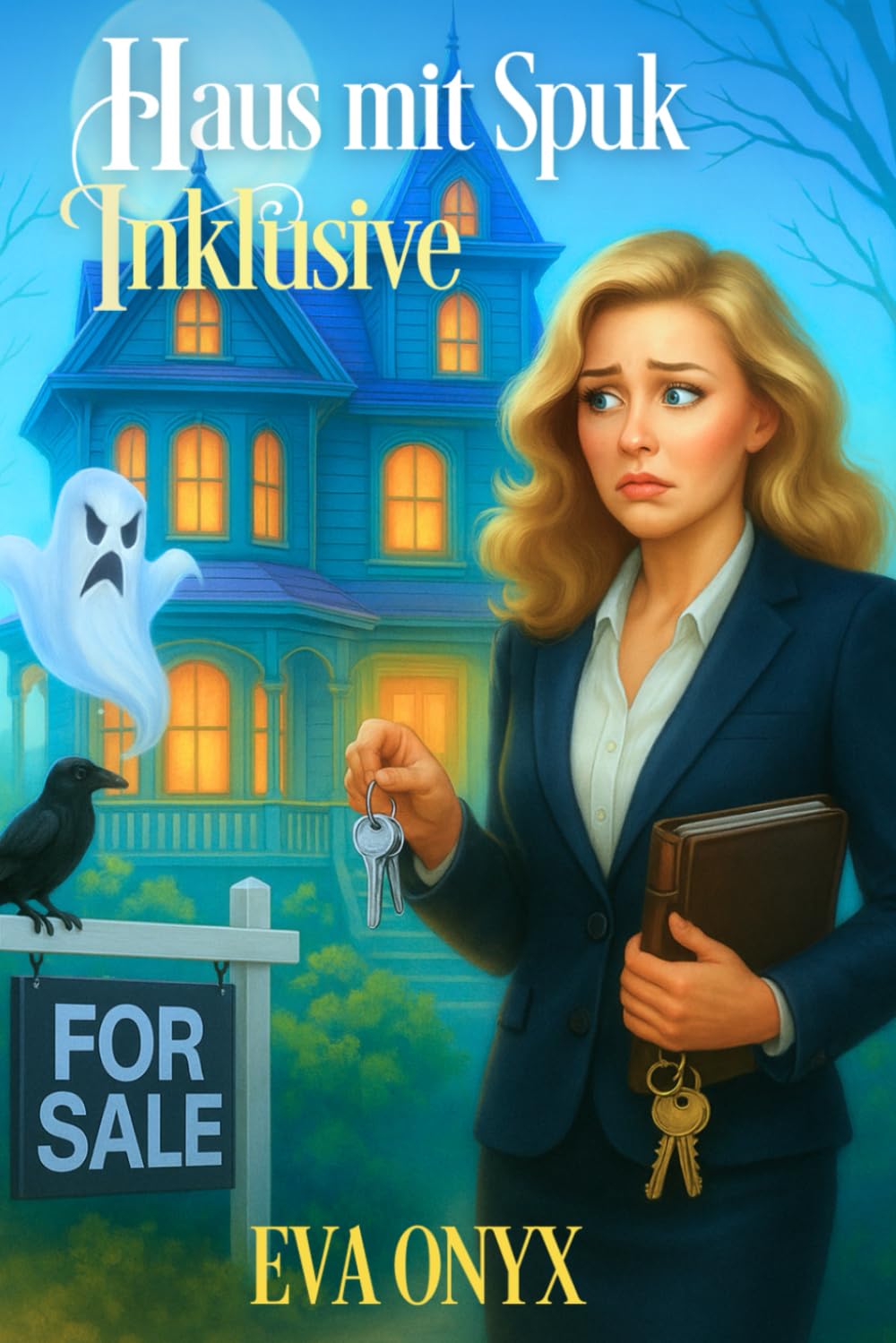 Haus mit Spuk Inklusive: Ein paranormaler Cosy-Krimi mit Geistern (Die Geistermaklerin, Band 1) Cosy Mystery & Humour