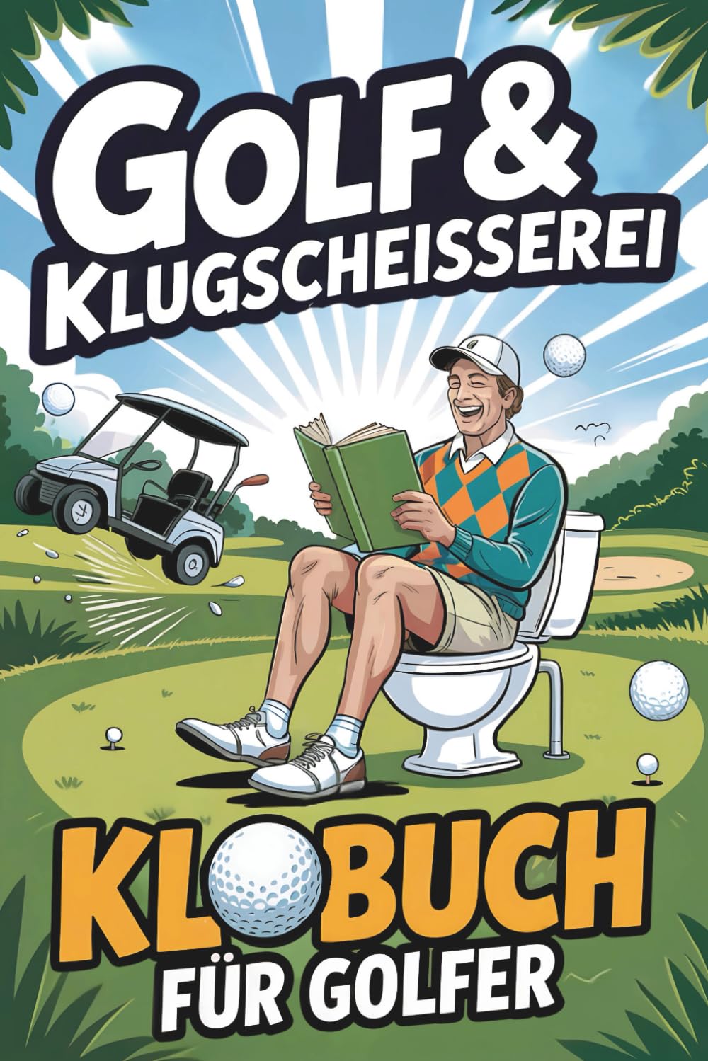 Golf & Klugscheißerei – Humorvolles Klobuch für Golfer: Legendäre Ausreden fürs Doppel-Bogey, Golfer-Witze und schräge Fun Facts vom Fairway: Das ideale Golf Geschenk für alle mit Humor und Handicap Sports Books
