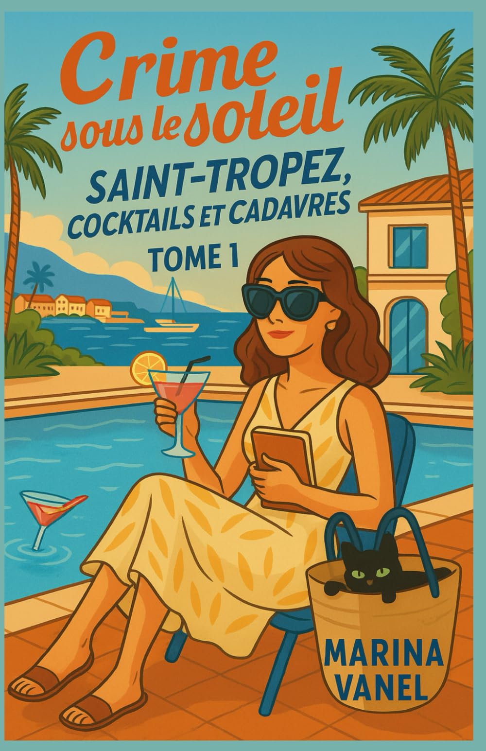 Crime sous le soleil Tome 1 : Saint-Tropez, cocktails et cadavres: Un cosy mystery plein d’humour et de rebondissements, où chaque cocktail cache un secret… et chaque cadavre une vérité à dénicher. book