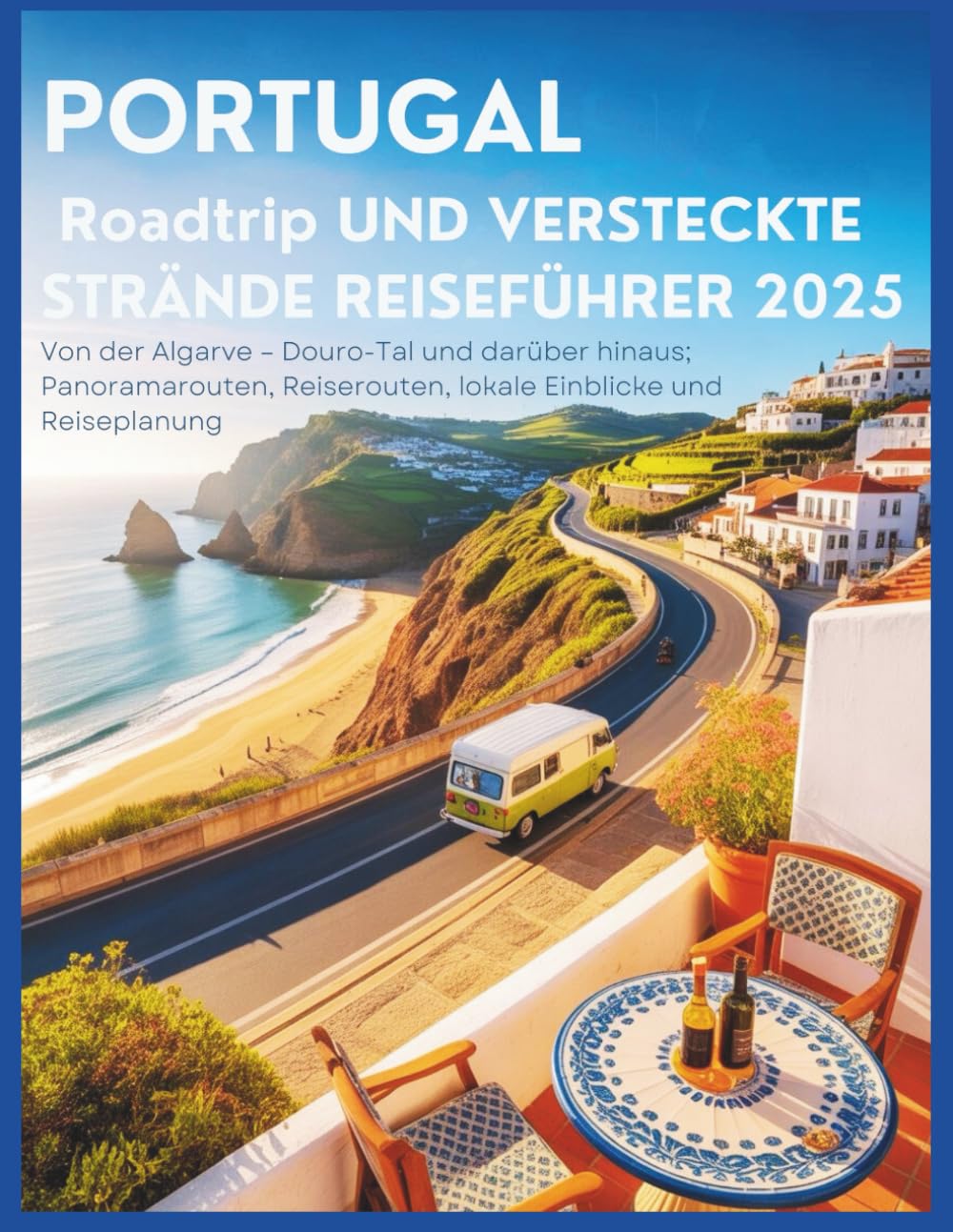 Portugal Roadtrip und versteckte Strände Reiseführer 2025: Von der Algarve ins Dourotal und darüber hinaus: Panoramarouten, Reiserouten, Insidertipps und Reiseplanung Hiking & Cycling Books