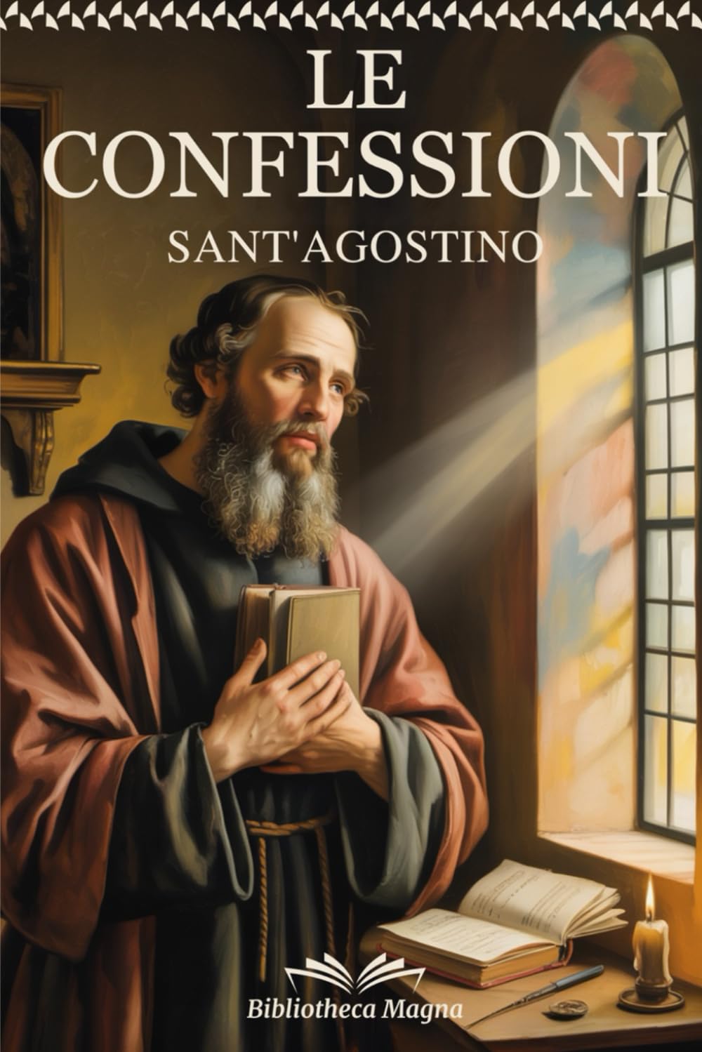 Le Confessioni di Sant'Agostino: Edizione Integrale con Testo Latino a Fronte, Riassunti di Fine Capitolo e Schemi per Facilitare Lo Studio book