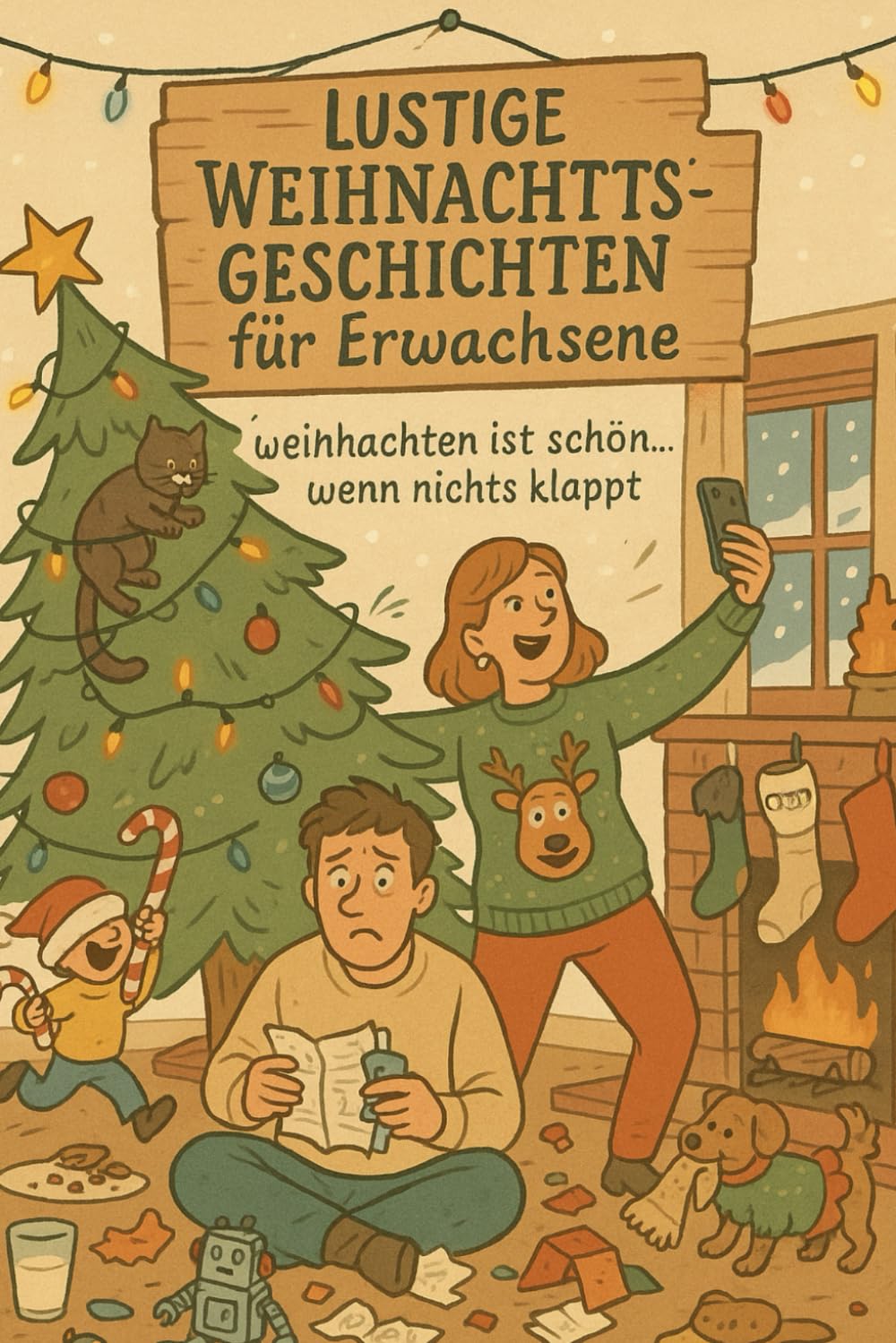 Lustige Weihnachtsgeschichten – Adventskalender für Erwachsene: 24 heitere Kurzgeschichten zum Schmunzeln, Staunen und Abschalten – Der etwas andere Adventskalender für Erwachsene Lifestyle